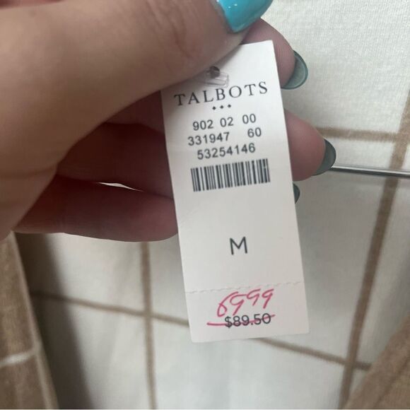 Talbots longline Duster Cardigan - Picture 6 of 8